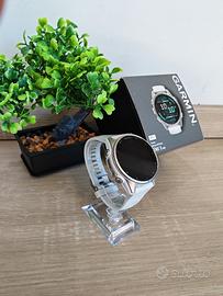 GARMIN 8 43MM WHITE PERFETTO STATO 