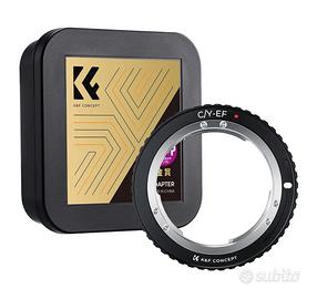 adattatore per obiettivi fotocamere serie EOS

