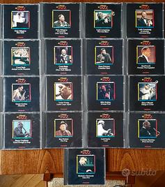 17 CD "I maestri del jazz" 2€ cad or 25€ in blocco
