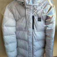 Boss - piumino - bianco/ inserti neri 12 anni XS
