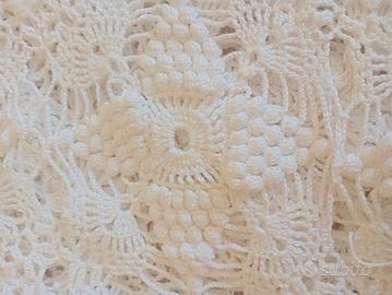 splendida coperta matrimoniale fatta mano anni 40
