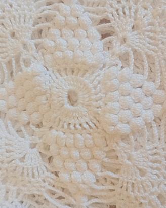 splendida coperta matrimoniale fatta mano anni 40