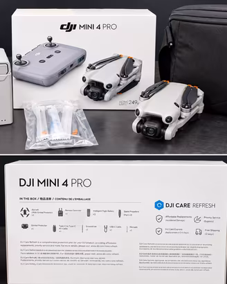 DJI MINI 4 PRO- NUOVO SIGILATO- Dotazione completa