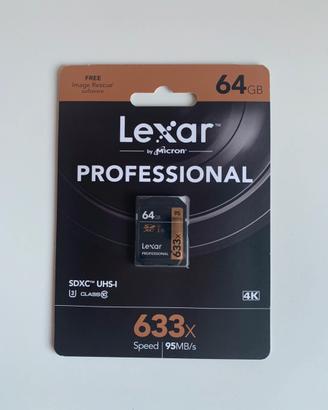 Lexar Professional 64GB 633X Class 10