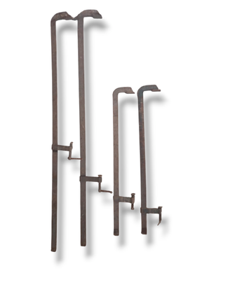 4 Morsetti antichi da Falegname.