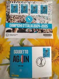 4 francobolli+ cartolina AG4IN