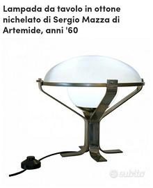 Lampada da tavolo di Artemide anni 60