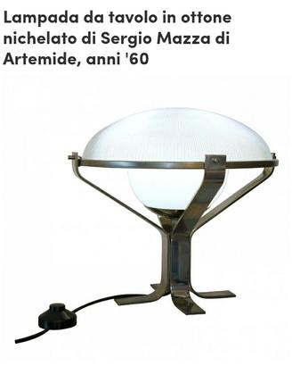 Lampada da tavolo di Artemide anni 60