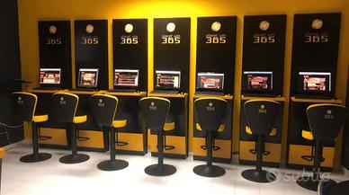 mobilio allestimento agenzia di scommesse