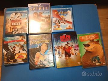 7 DVD film bambini 