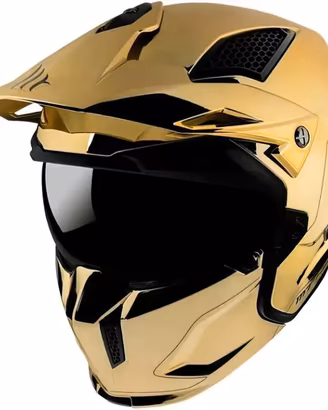 Casco mt helmet gold