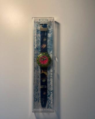 Swatch Scuba 200 Happy Fish  SDN101 vintage (1991)