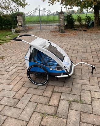 XLC Duo 2 posti – rimorchio bici / passeggino / jo