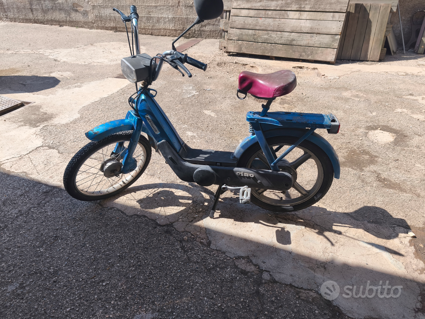Ciao Bleu Vendo Ciao Px Motorino Simile Al Ciao Piaggio Ciao 1985