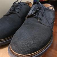 Scarpe scamosciate uomo