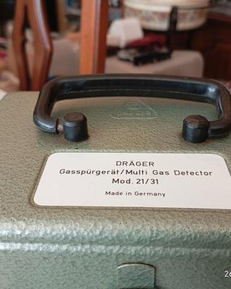 Rilevatore gas vintage Dranger Mod.21/31 ,anni 70