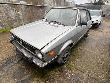 VOLKSWAGEN GOLF CABRIOLET GL (MK1) 1979-1993 PER R