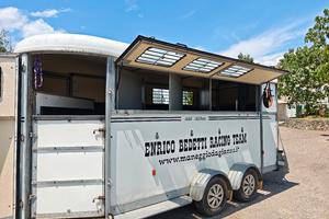 Fautras Oblic +4 trailer trasporto cavalli 