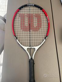 Racchetta da tennis wilson titanium ragazzo Jr 21