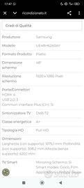 Samsung TV led 48 pollici