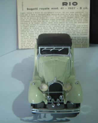 modellino Rio 1:43 Bugatti royale 41-1927