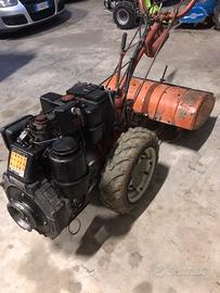 Motocoltivatore Diesel avviso amento elettrico