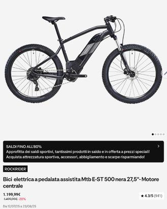 Bici a pedalata assistita