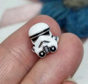 Pandora Star Wars Charm Casco di Stormtrooper