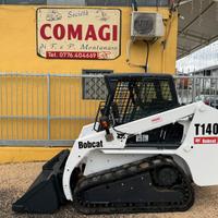 Minipala cingolata skid steer loader bobcat t140