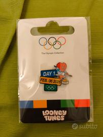 Spilla pin day 1 olimpiadi Milano Cortina 2006