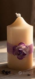 Candele in cera di oliva