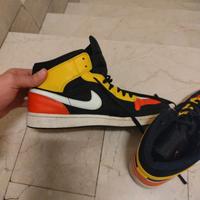 Nike air Jordan 1 nero amarillo