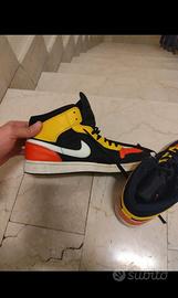 Nike air Jordan 1 nero amarillo