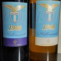 7 Bottiglie da collezione Lazio + Italia 90