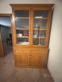 Vetrina Credenza Classica in Rovere