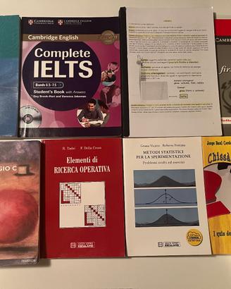 Libri per ingegneria varie materie