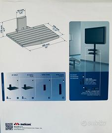 Supporto TV da parete nuovo MELICONI