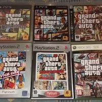 6 Giochi Originali di GTA, per PS2, PS3 e XBOX 360