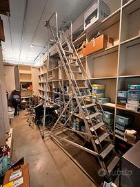 scala FACAL   a castello 13 gradini più pedana