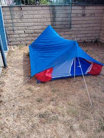 Tenda canadese ferrigno 2 posti vintage