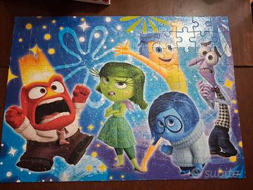 puzzle Disney InsideOut anche da colorare Lisciani