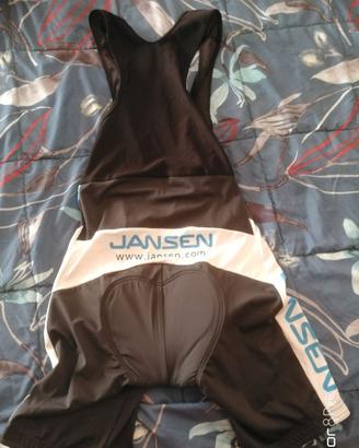 Salopette ciclismo jansen cuore tg L