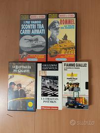 lotto FILM VHS RARI - film guerra 