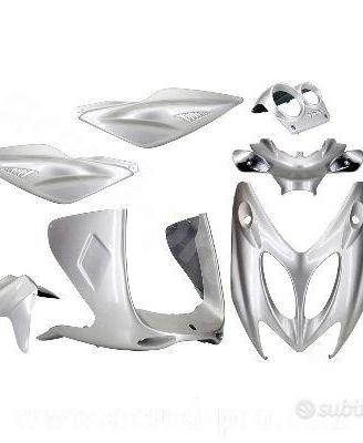 KIT CARENE GRIGIO METAL MBK NITRO YAMAHA AEROX