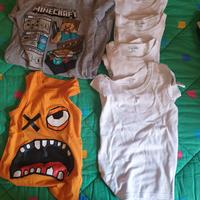 Stock di vestiti estivi da bambino 8-9 anni