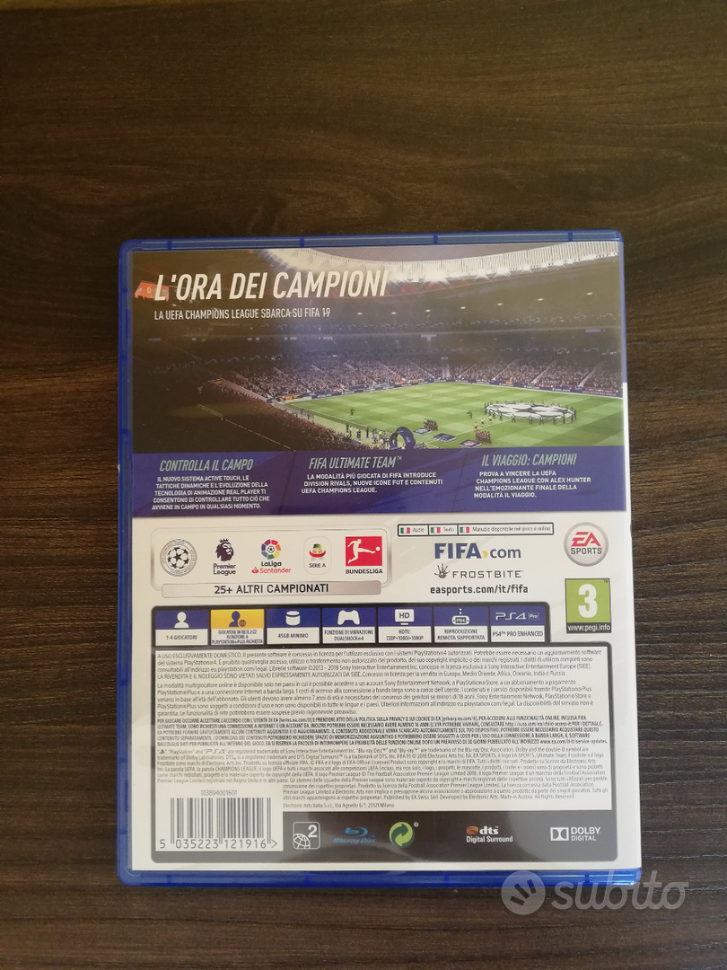 Fifa 19 ps4 - Console e Videogiochi In vendita a Bergamo