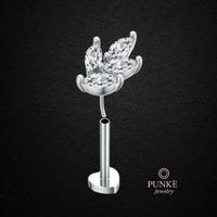 Piercing 'rametto' floreale