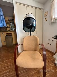 Casco professionale asciugacapelli