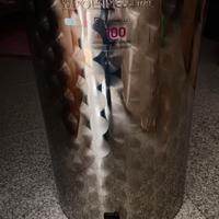 Serbatoio Inox  vino 100L  Galleggiante ad aria 