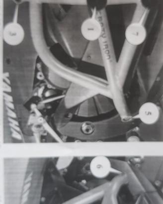 Protezioni tamponi professionali yamaha r6 06/16